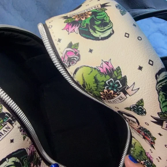 Loungefly Universal Monsters Tattoo Art Mini Backpack - Picture 11 of 13